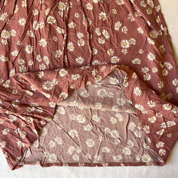 Hollister Women Mini Dress XS Pink Floral Sundress Sleeveless V-neck - Picture 7 of 9